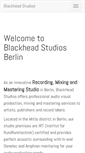 Mobile Screenshot of blackheadstudios.com